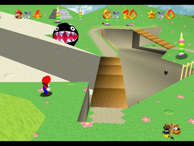 Super Mario 64 - Kirby